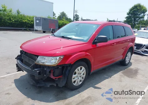 2018 Dodge Journey Se из США, поврежденный, VIN 3C4PDCAB3JT519777